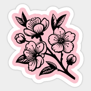 Cherry Blossoms Sticker